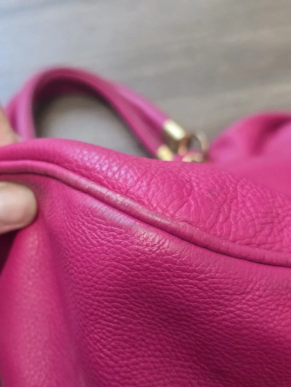 Marc by Marc Jacobs Too Hot to Handle satchel Hot Pink Leather Fun Boho